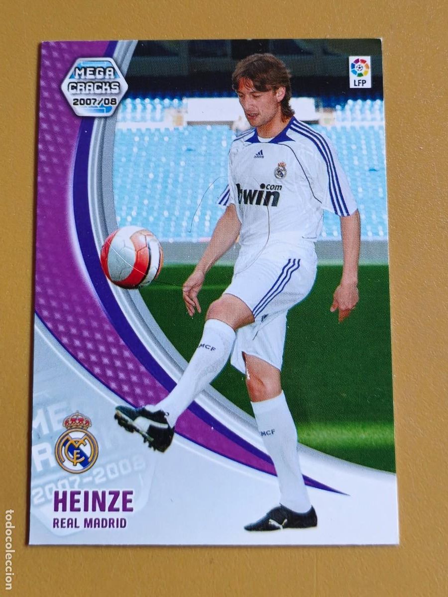 Cromos de f&uacute;tbol: heinze, 2007 08 bis megacracks - Foto 1