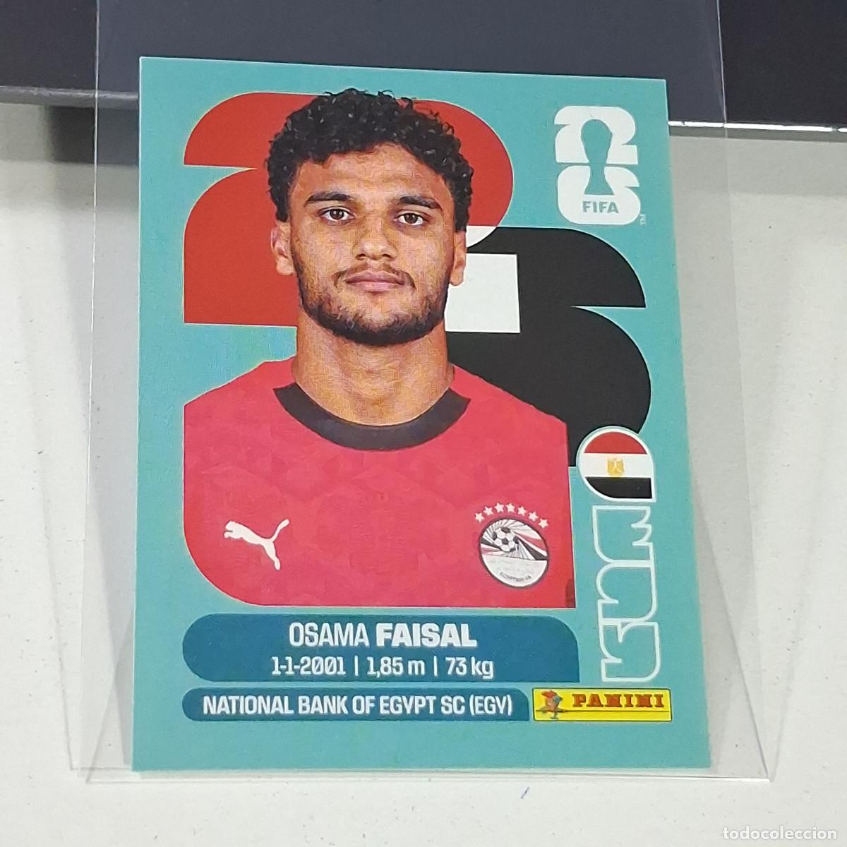 Cromos de f&uacute;tbol: B33 EGY16 OSAMA FAISAL 16 EGYPTO EGYPT EGY MUNDIAL FIFA WORLD CUP 2026 STICKER PANINI