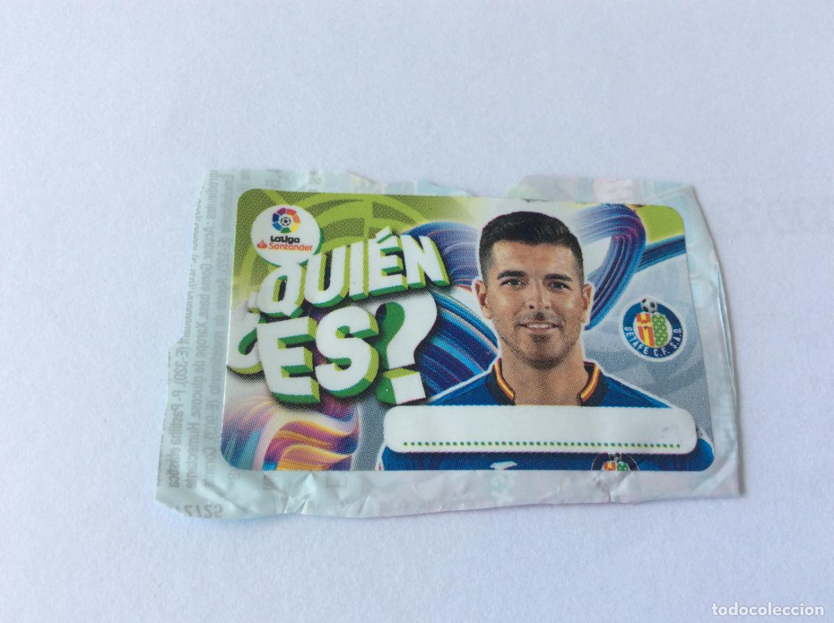 Cromos de f&uacute;tbol: &iquest;Qui&eacute;n es? Angel Getafe Chicle Liga Este 2019 2020 19 20 Panini
