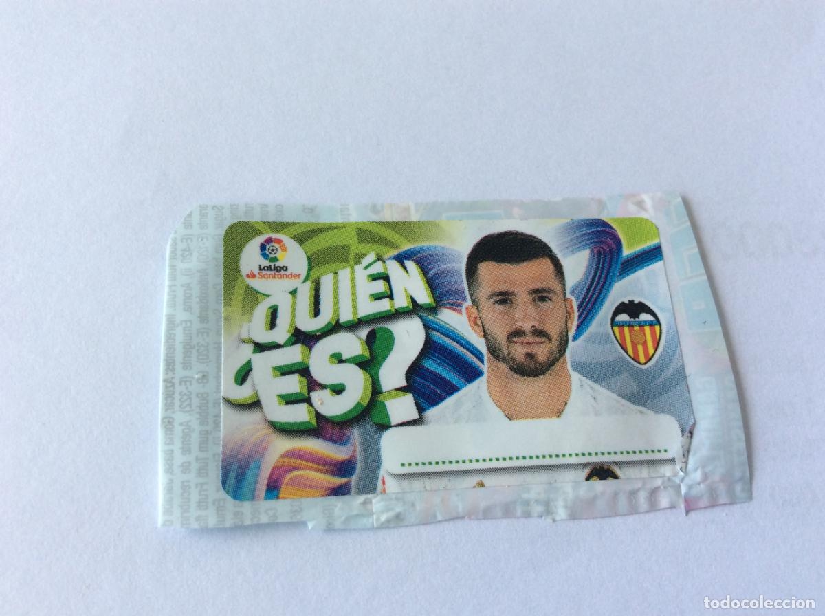 Cromos de f&uacute;tbol: &iquest;Qui&eacute;n es? Gay&aacute; Valencia Chicle Liga Este 2019 2020 19 20 Panini