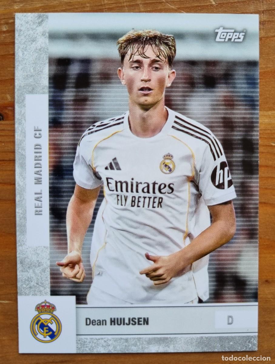 Cromos de f&uacute;tbol: 3 Dean HUIJSEN (Real Madrid CF). Topps Real Madrid CF Team Set 2025 2026 25 26