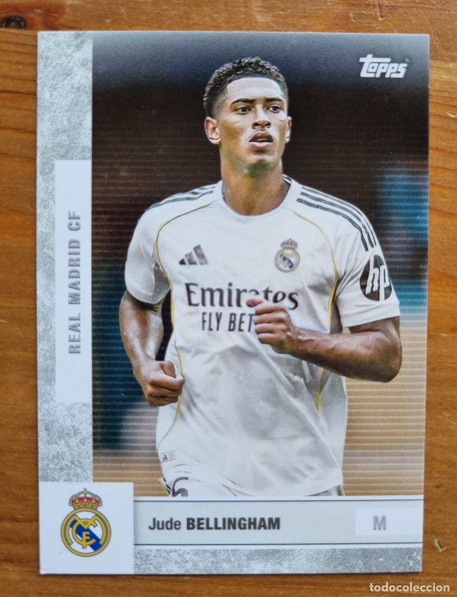 Cromos de f&uacute;tbol: 10 Jude BELLINGHAM (Real Madrid CF). Topps Real Madrid CF Team Set 2025 2026 25 26