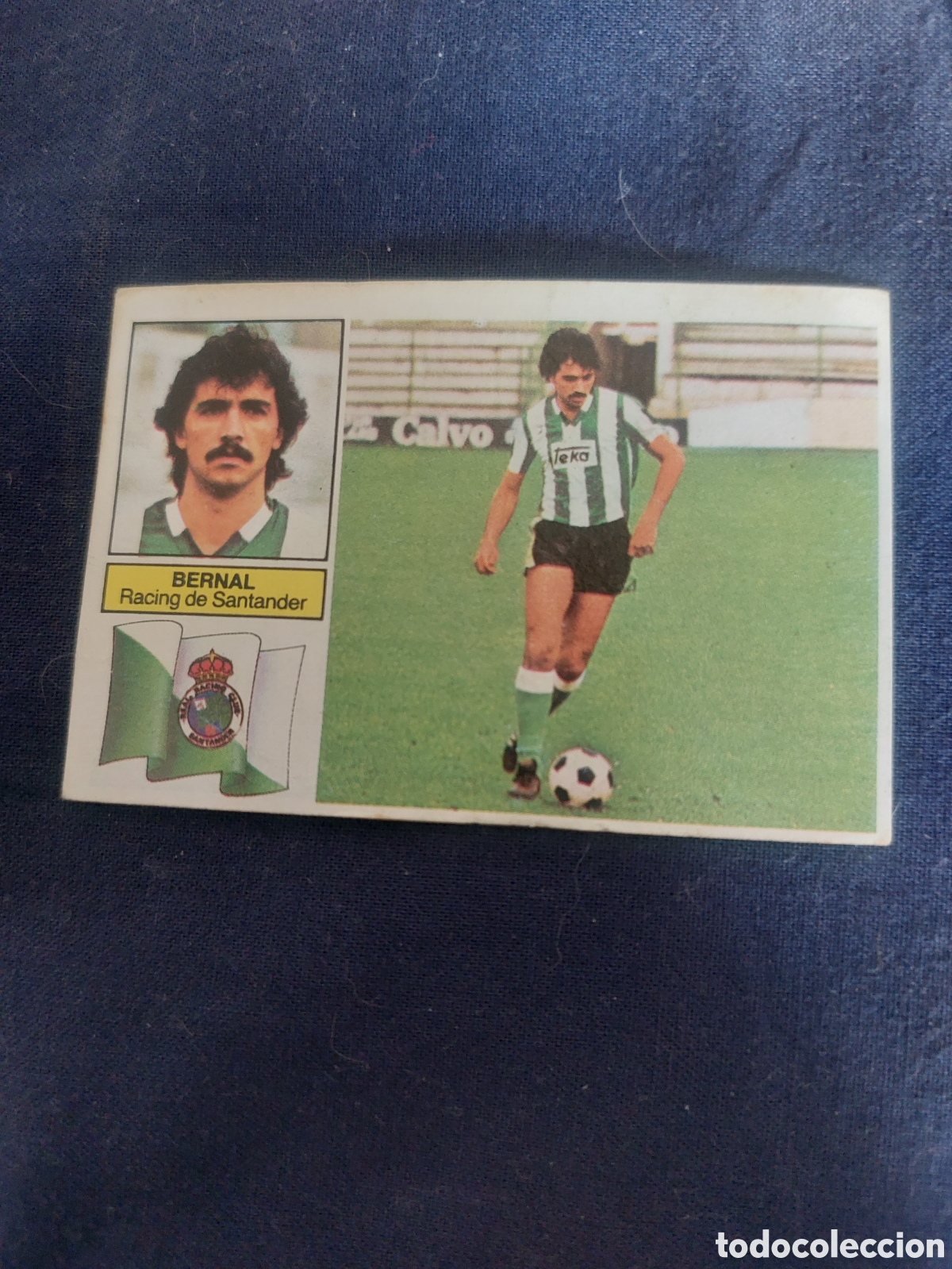 Football Stickers: Bernal racing santander 82/83