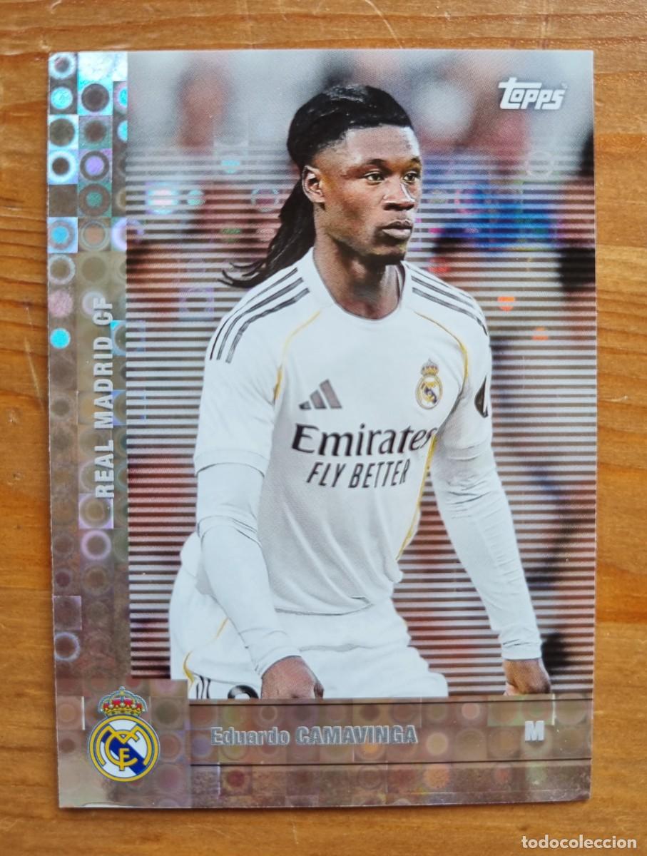 Cromos de f&uacute;tbol: 11 Eduardo CAMAVINGA (Real Madrid CF) HALO. Topps Real Madrid CF Team Set 2025 2026 25 26