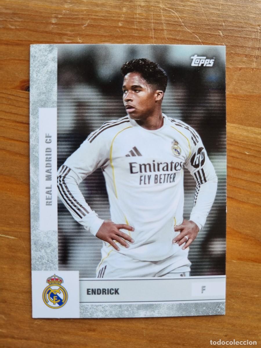 Cromos de f&uacute;tbol: 18 ENDRICK (Real Madrid CF). Topps Real Madrid CF Team Set 2025 2026 25 26