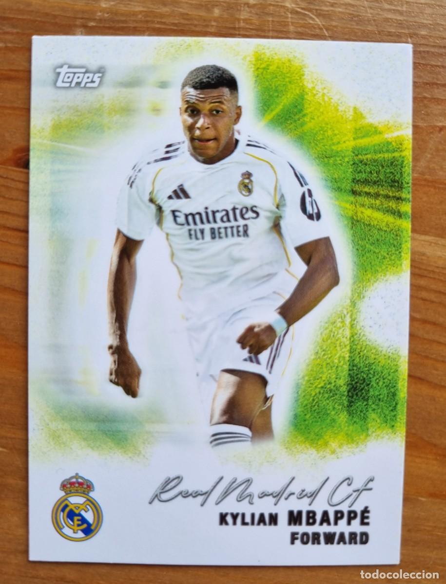 Cromos de f&uacute;tbol: 28 Kylian MBAPP&Eacute; (Real Madrid CF). Topps Real Madrid CF Team Set 2025 2026 25 26