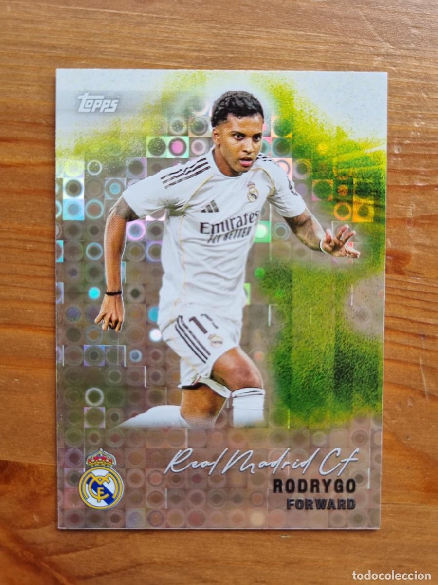 Cromos de f&uacute;tbol: 29 RODRYGO (Real Madrid CF) HALO. Topps Real Madrid CF Team Set 2025 2026 25 26