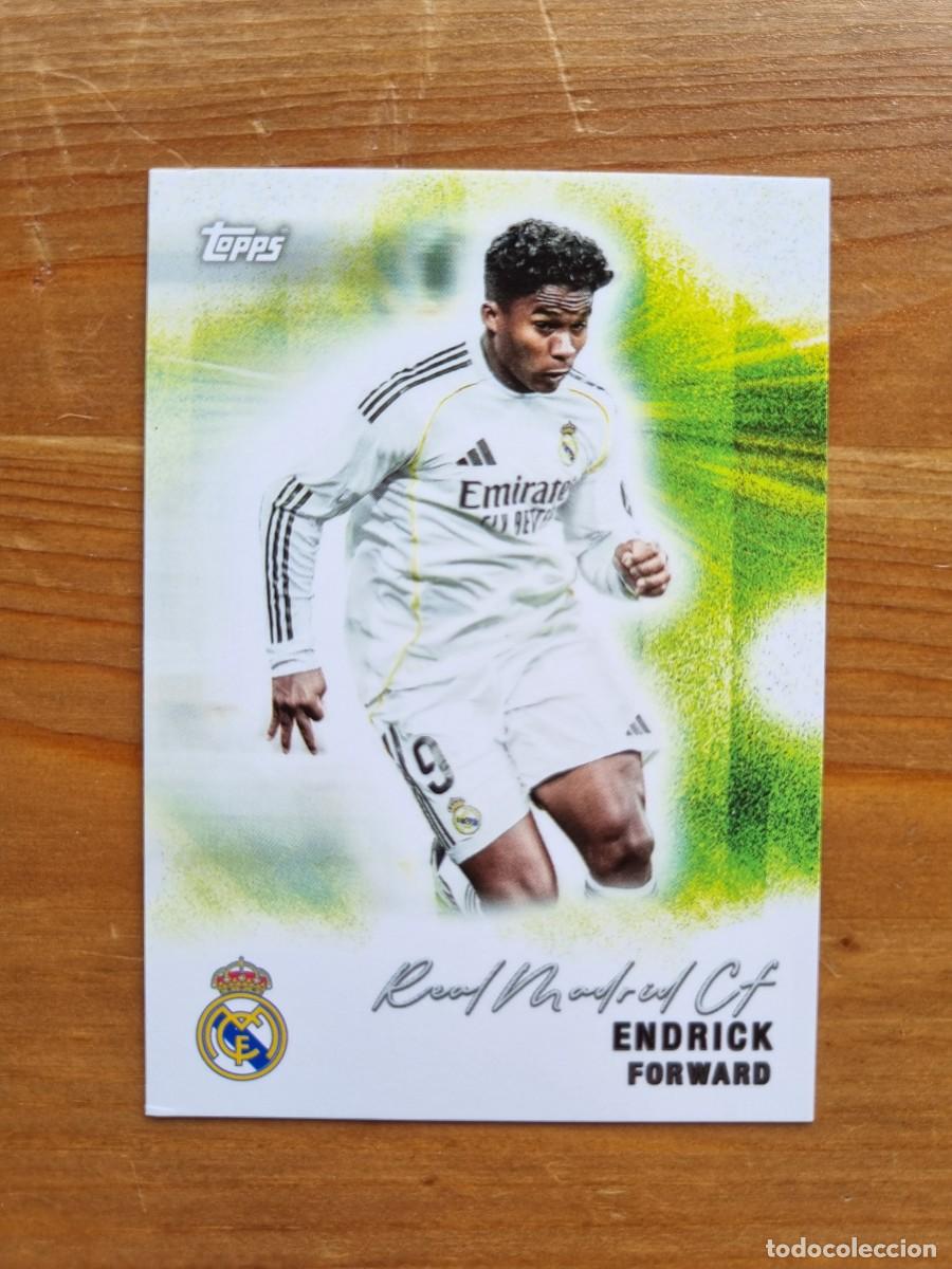 Cromos de f&uacute;tbol: 31 ENDRICK (Real Madrid CF). Topps Real Madrid CF Team Set 2025 2026 25 26