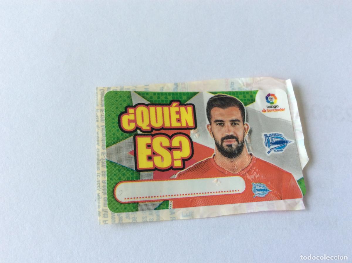 Cromos de f&uacute;tbol: &iquest;Qui&eacute;n es? Pacheco Alav&eacute;s Chicle Liga Este 2018 2019 18 19 Panini