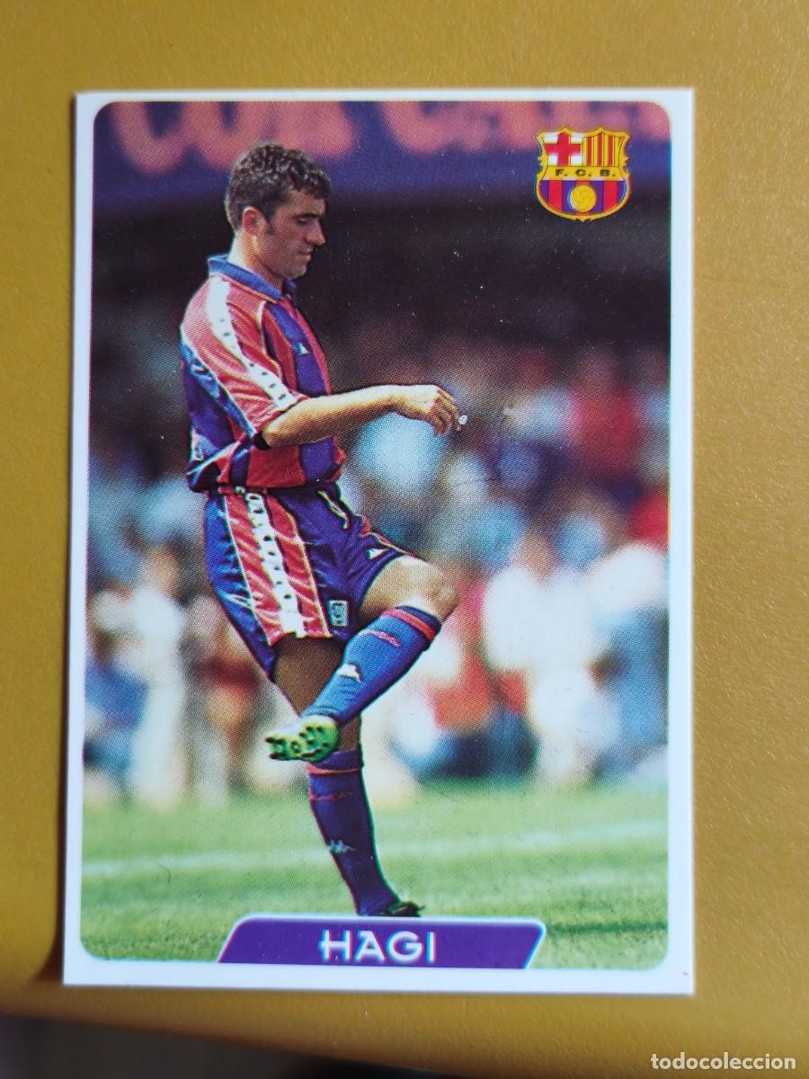 Cromos de f&uacute;tbol: hagi, liga 95 96 mundicromo