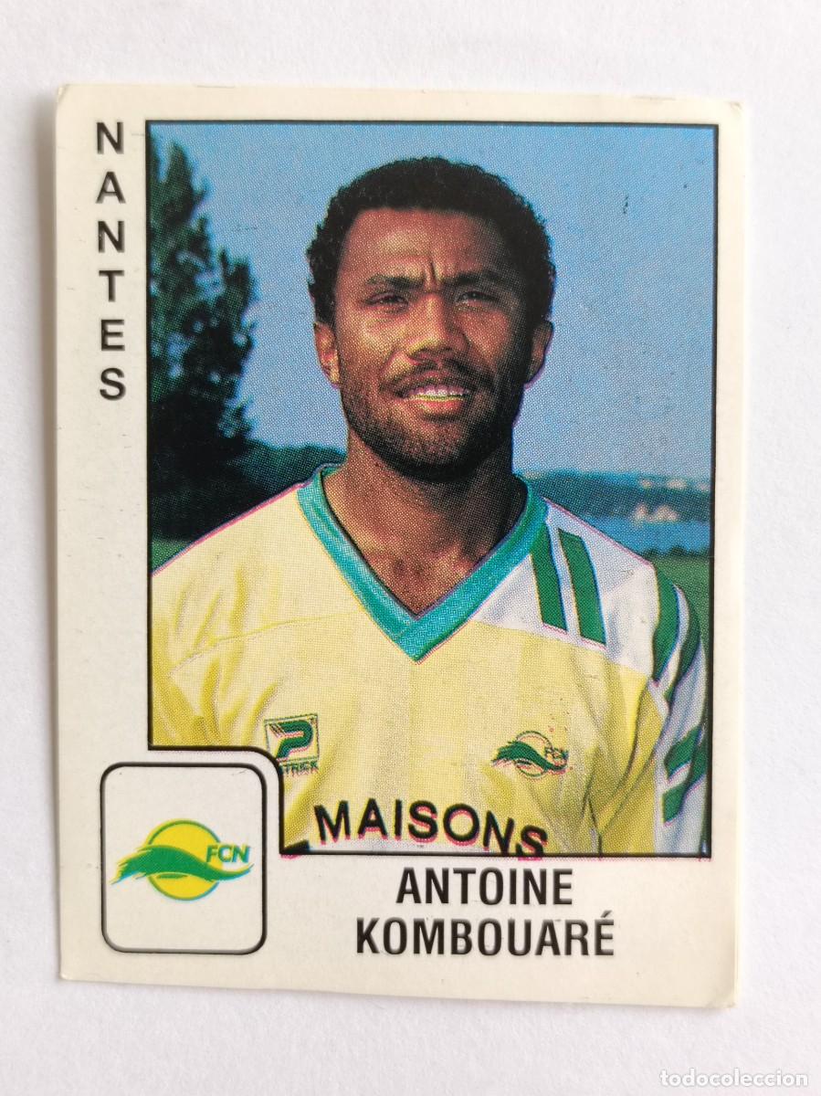 Cromos de f&uacute;tbol: #221 ANTOINE KOMBOUARE (NANTES) LIGUE 1 FOOT 90 PANINI