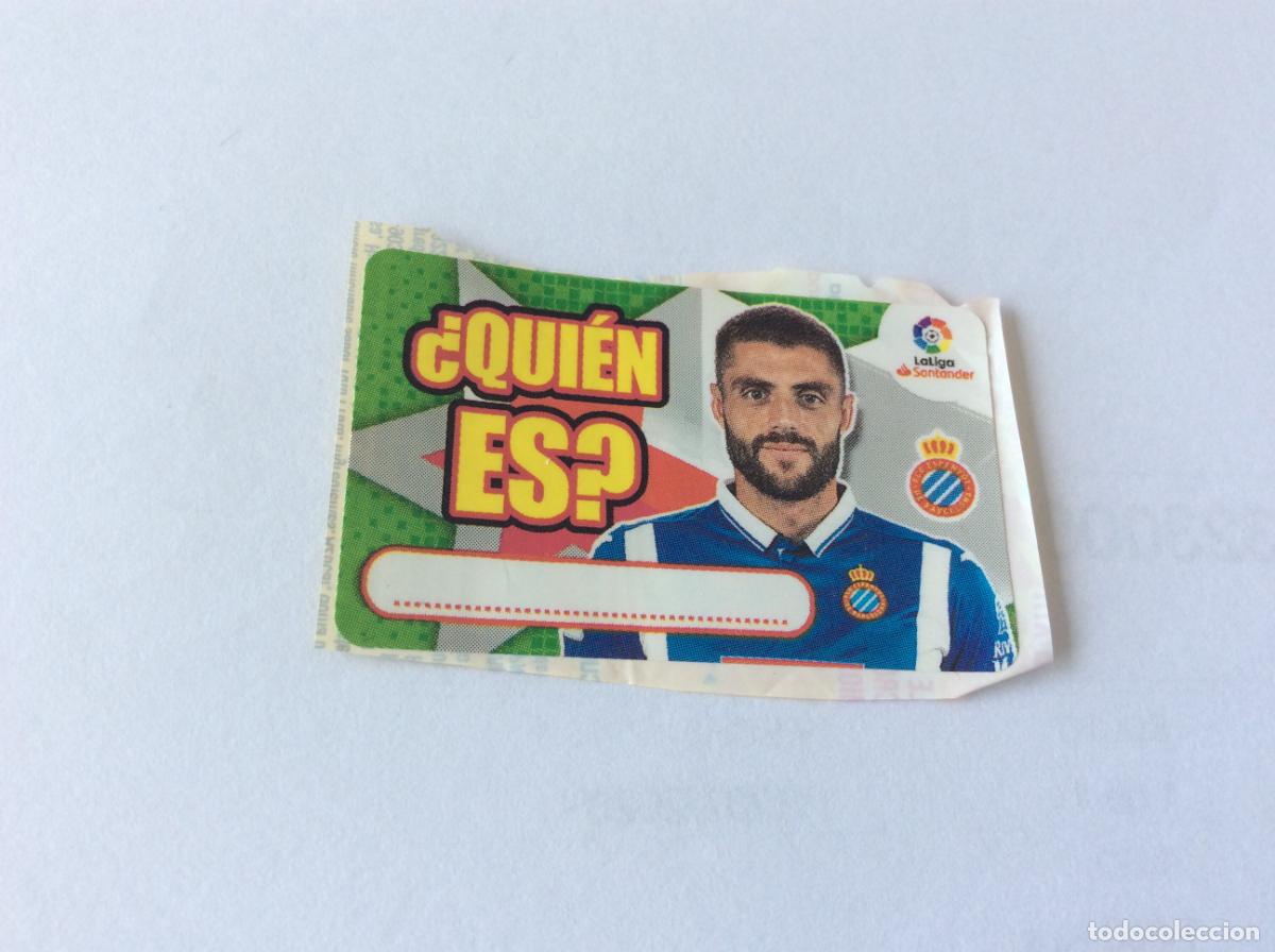 Cromos de f&uacute;tbol: &iquest;Qui&eacute;n es? David L&oacute;pez Espa&ntilde;ol Chicle Liga Este 2018 2019 18 19 Panini