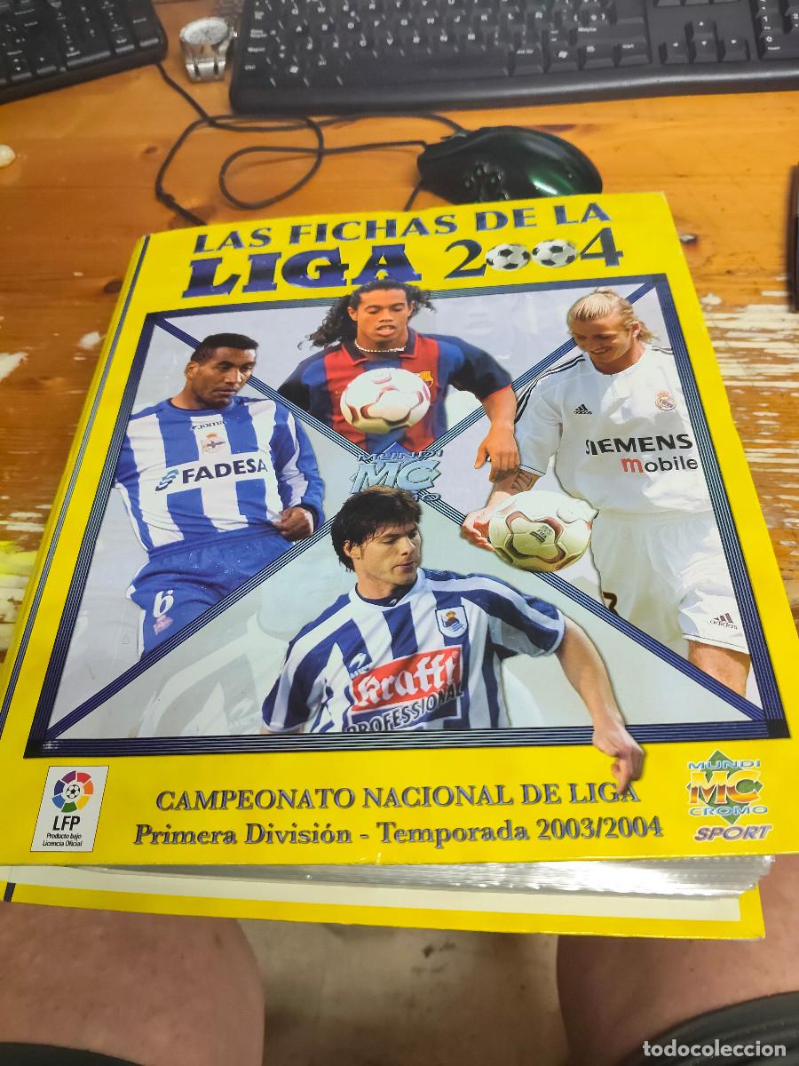 Cromos de f&uacute;tbol: Mundicromo 2004 coleccion completa