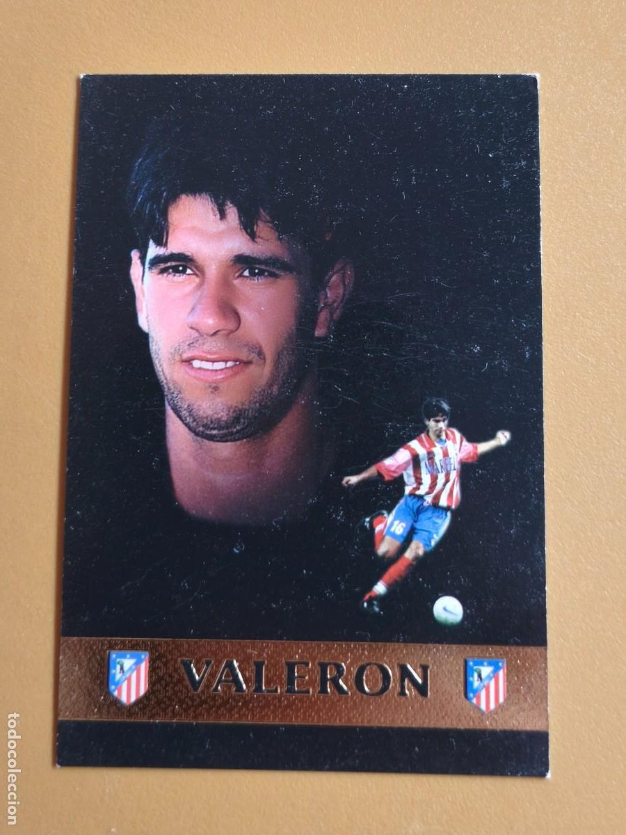 Cromos de f&uacute;tbol: valeron, liga 98 99 mundicromo