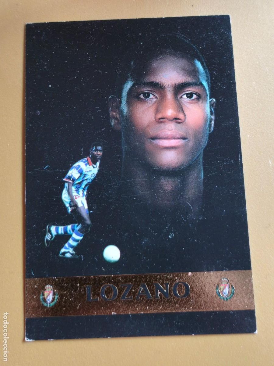 Cromos de f&uacute;tbol: lozano, liga 98 99 mundicromo