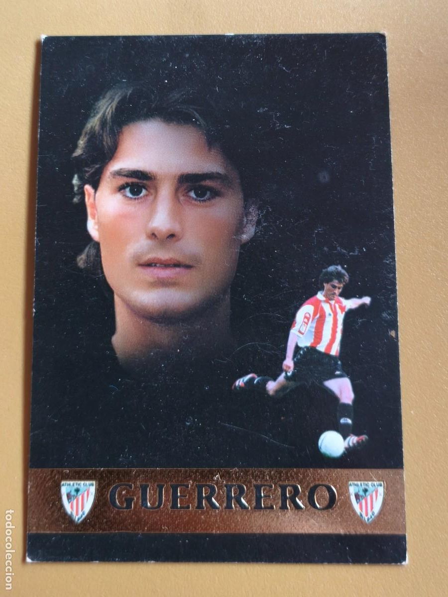 Cromos de f&uacute;tbol: guerrero, liga 98 99 mundicromo