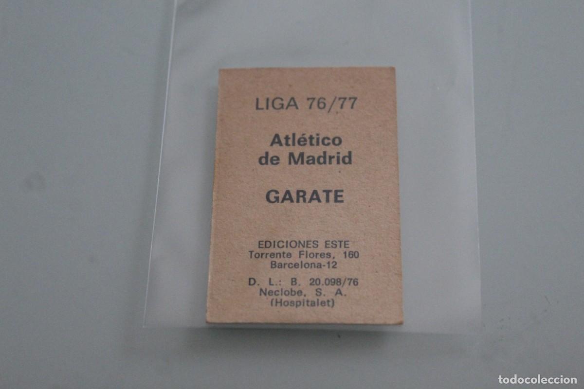 Cromos de f&uacute;tbol: ESTE 76 77 G&Aacute;RATE SIN PEGAR - Foto 2