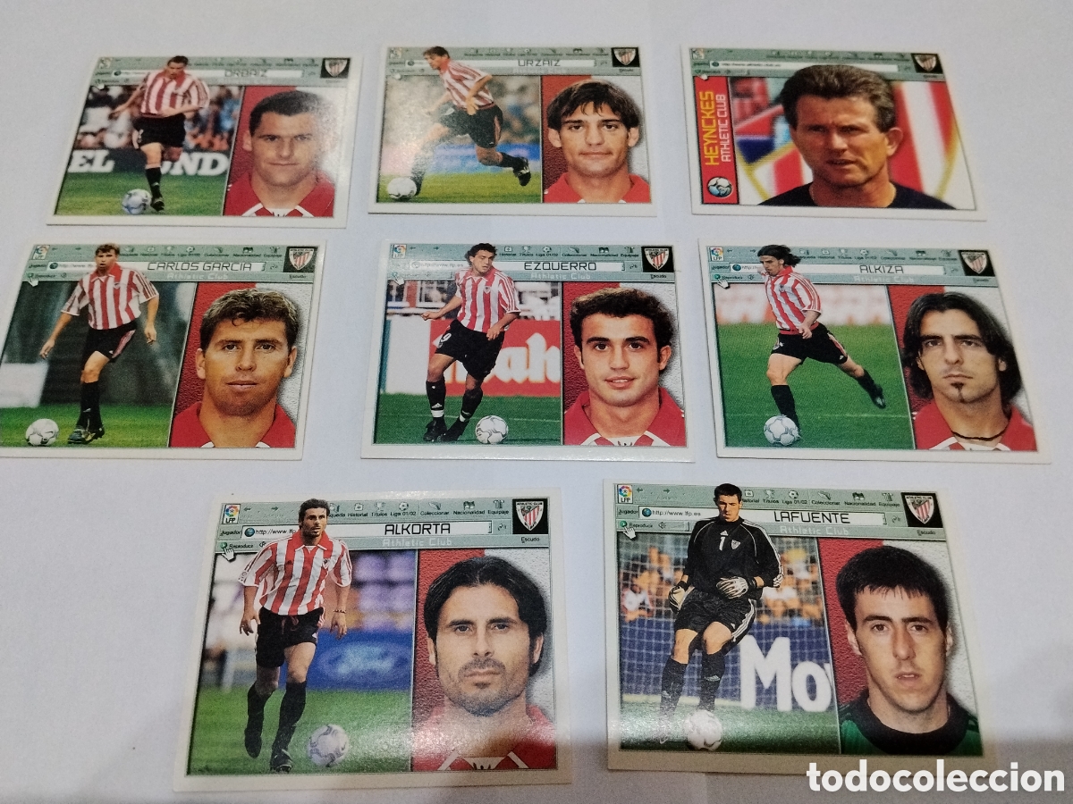 Cromos de f&uacute;tbol: Athletic club / 2001-2002 / Colecciones este