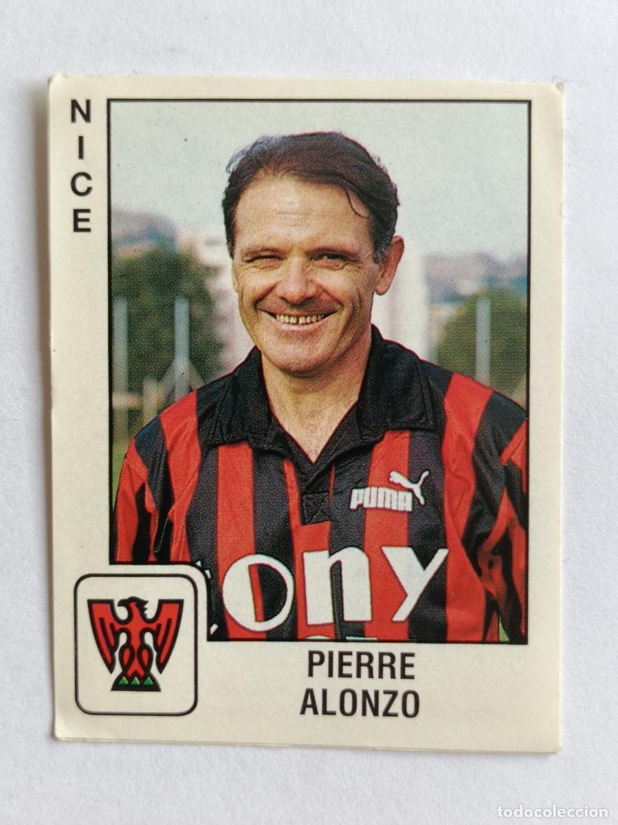 Cromos de f&uacute;tbol: #244 PIERRE ALONZO (NIZA) LIGUE 1 FOOT 90 PANINI