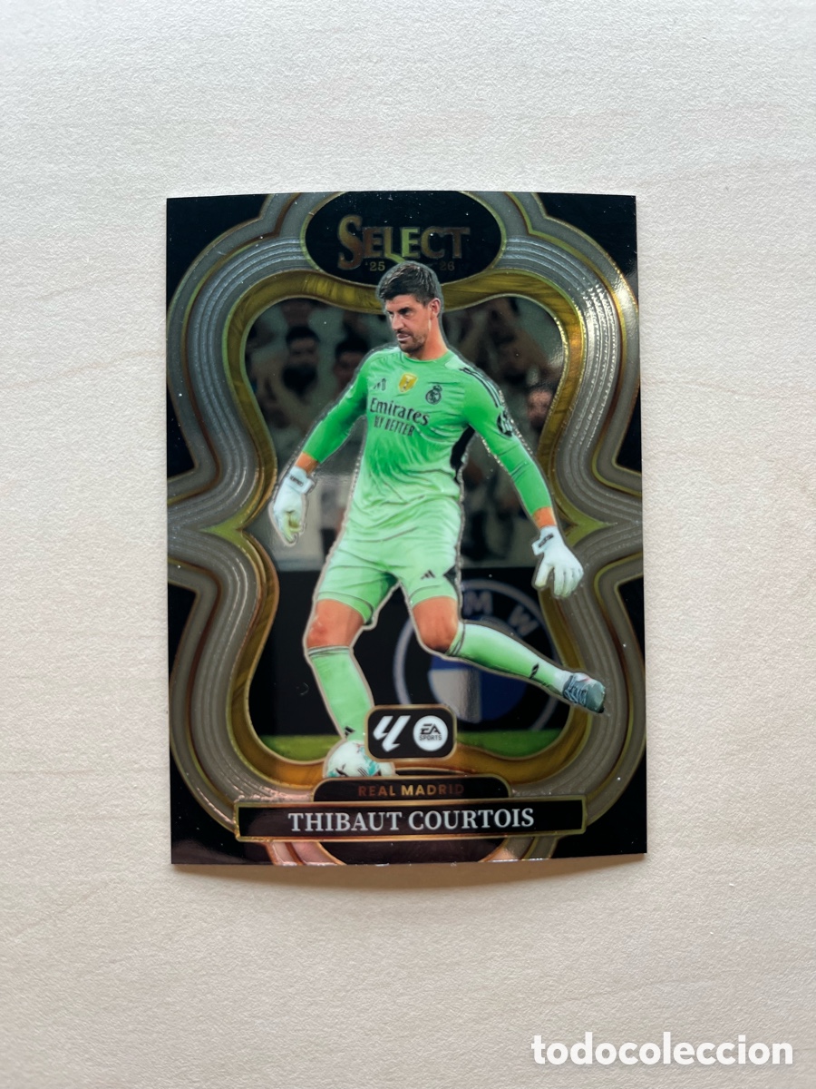 Fu&szlig;ball-Sticker: Courtois Select La Liga 2025-26 - Real Madrid