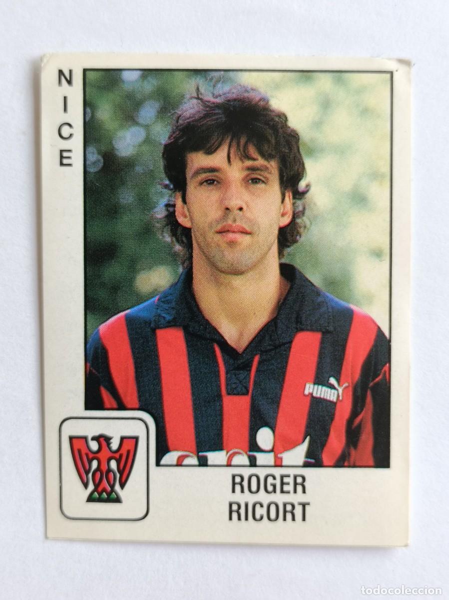 Cromos de f&uacute;tbol: #245 ROGER RICORT (NIZA) LIGUE 1 FOOT 90 PANINI