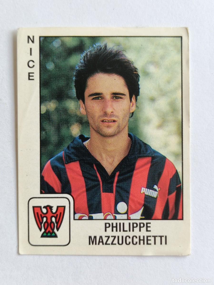 Cromos de f&uacute;tbol: #246 PHILIPPE MAZZUCCHETTI (NIZA) LIGUE 1 FOOT 90 PANINI