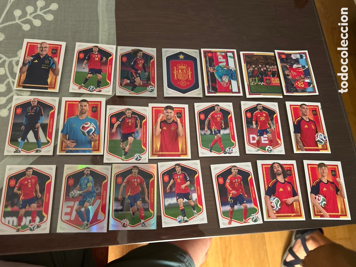 Football Stickers: 21 cromos sin repetir Cromos mundial Carrefour