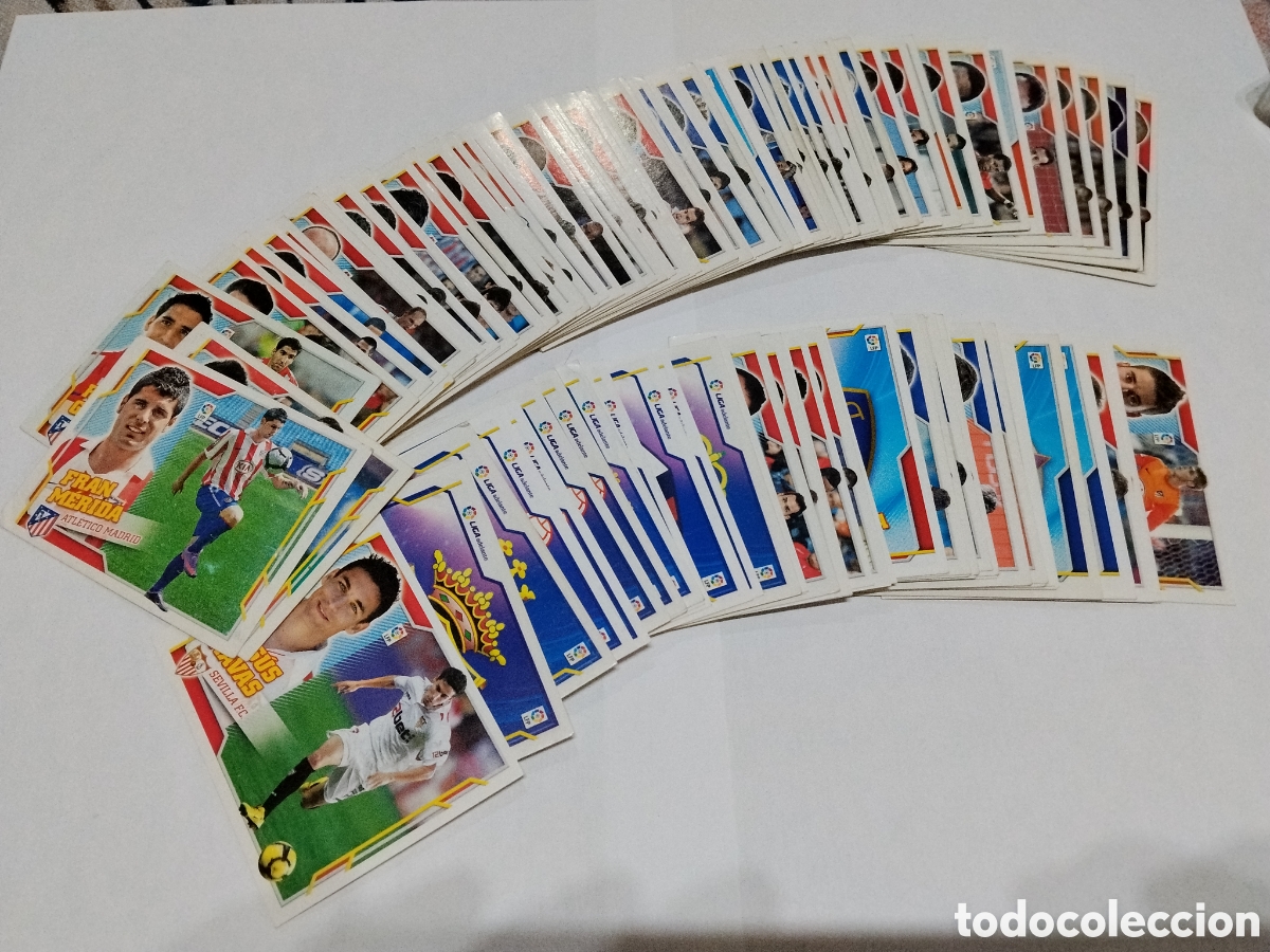 Cromos de f&uacute;tbol: Lote 120 Cromos temporada 2010-2011 colecciones este