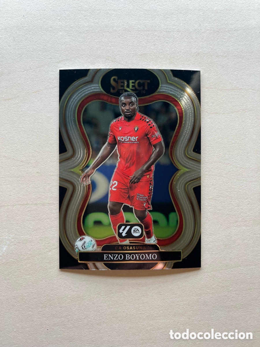 Cromos de f&uacute;tbol: Enzo Boyomo Select La Liga 2025-26 - Osasuna