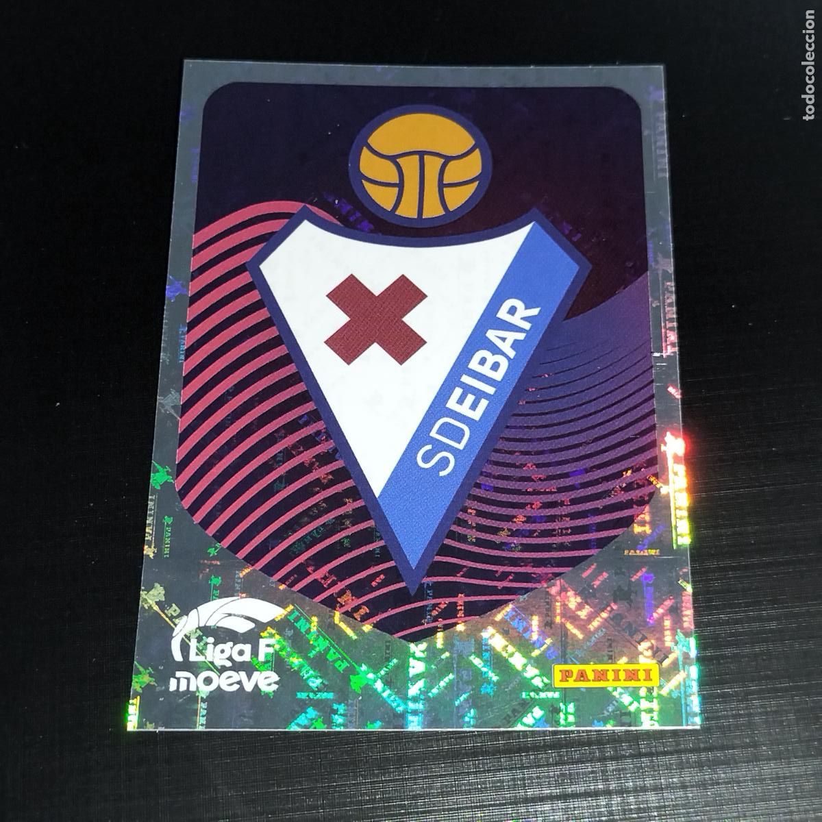 Cromos de f&uacute;tbol: 162 ESCUDO LOGO SD EIBAR CROMOS LIGA F MOEVE FEMENINA PANINI 2025 2026 25 26