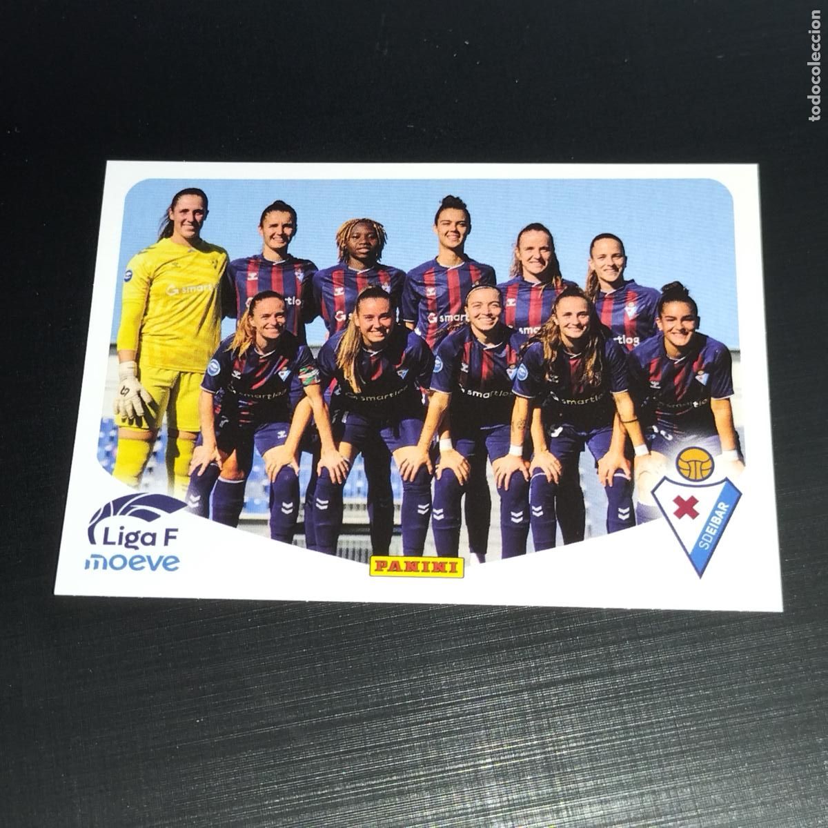 Cromos de f&uacute;tbol: 163 EQUIPO ALINEACION SD EIBAR CROMOS LIGA F MOEVE FEMENINA PANINI 2025 2026 25 26