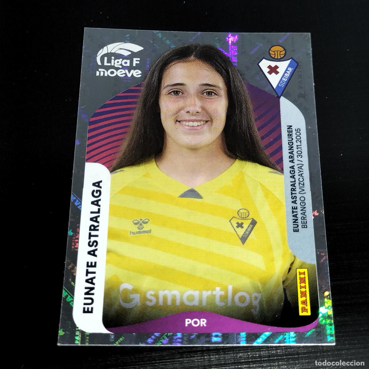 Cromos de f&uacute;tbol: 164 EUNATE ASTRALAGA SD EIBAR CROMOS LIGA F MOEVE FEMENINA PANINI 2025 2026 25 26