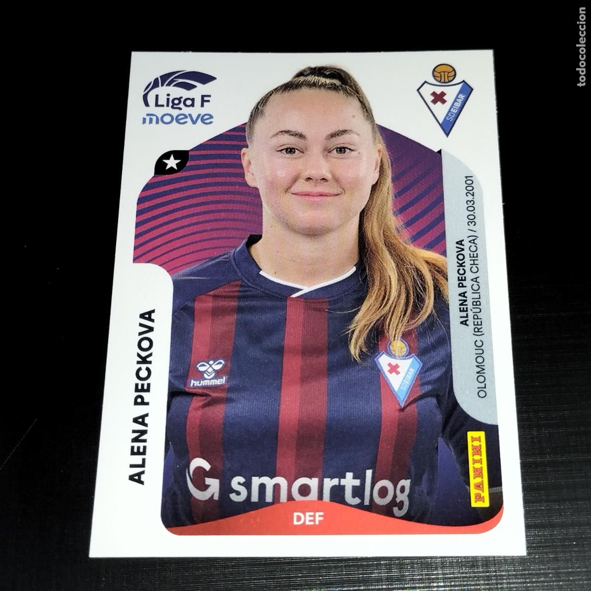 Cromos de f&uacute;tbol: 166 A ALENA PECKOVA SD EIBAR CROMOS LIGA F MOEVE FEMENINA PANINI 2025 2026 25 26