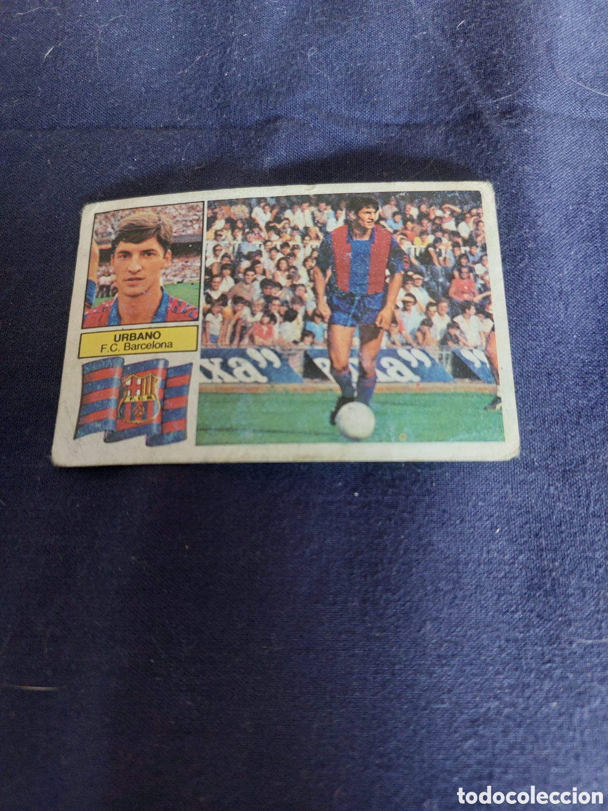 Cromos de f&uacute;tbol: Urbano barcelona 82/83