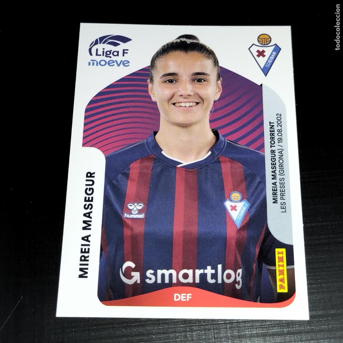 Cromos de f&uacute;tbol: 167 MIREIA MASEGUR SD EIBAR CROMOS LIGA F MOEVE FEMENINA PANINI 2025 2026 25 26