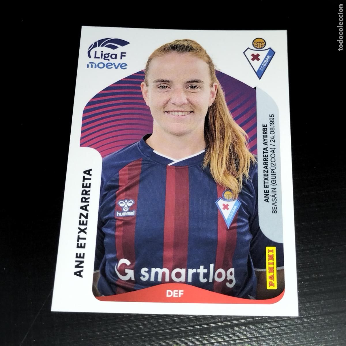 Cromos de f&uacute;tbol: 168 ANE ETXEZARRETA SD EIBAR CROMOS LIGA F MOEVE FEMENINA PANINI 2025 2026 25 26