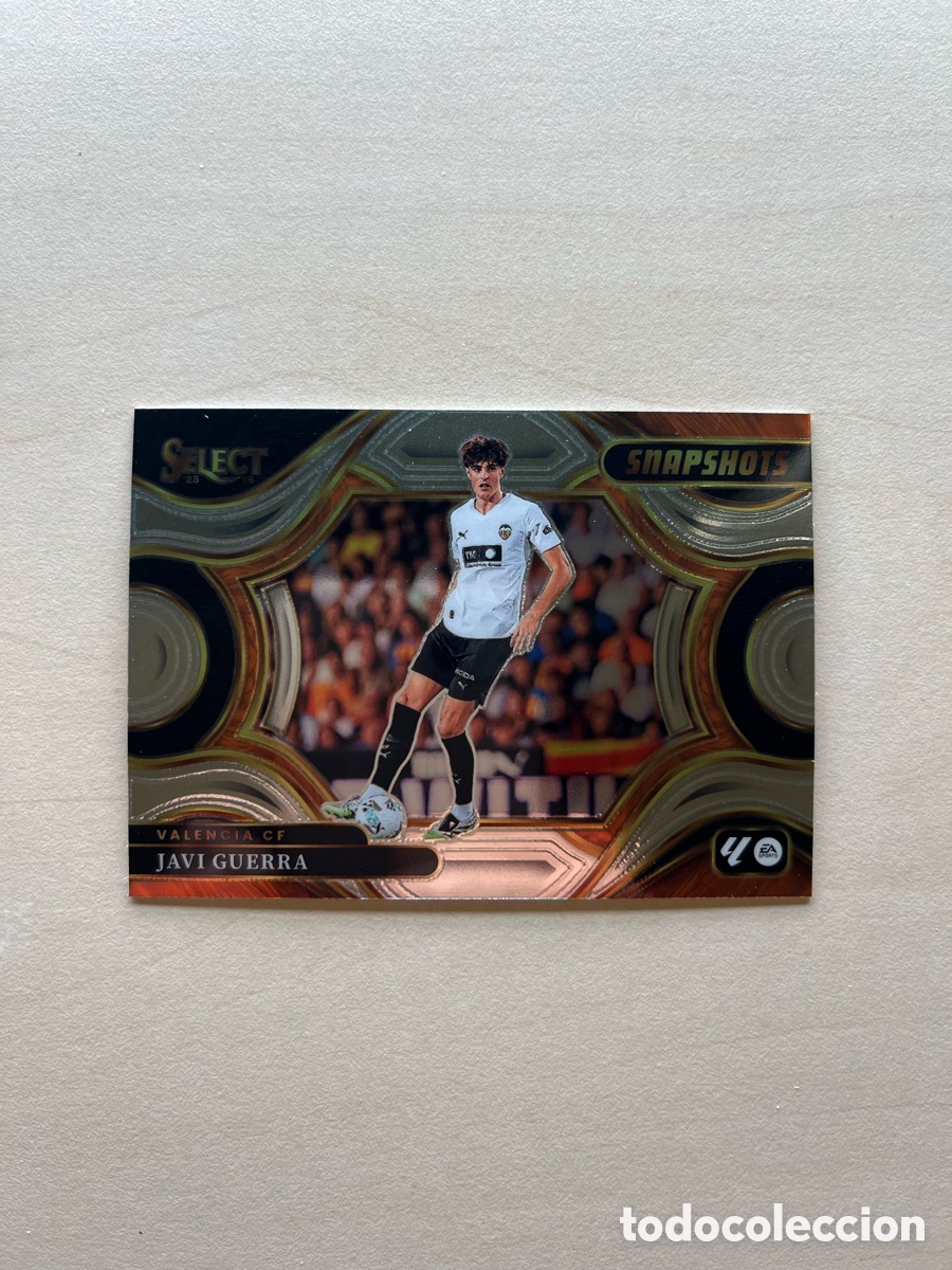 Cromos de f&uacute;tbol: Javi Guerra Snapshots Select La Liga 2025-26 - Valencia