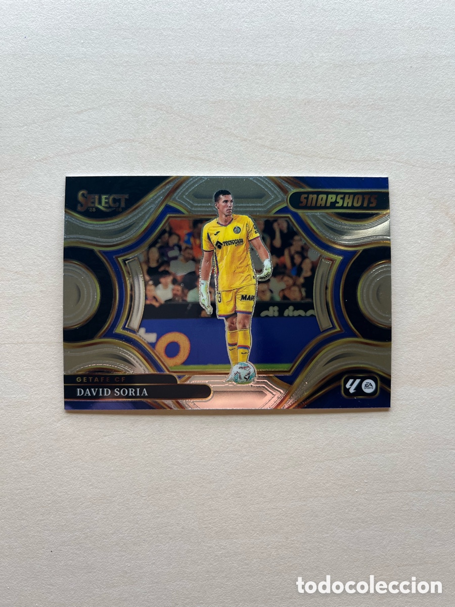 Cromos de f&uacute;tbol: David Soria Snapshots Select La Liga 2025-26 - Getafe