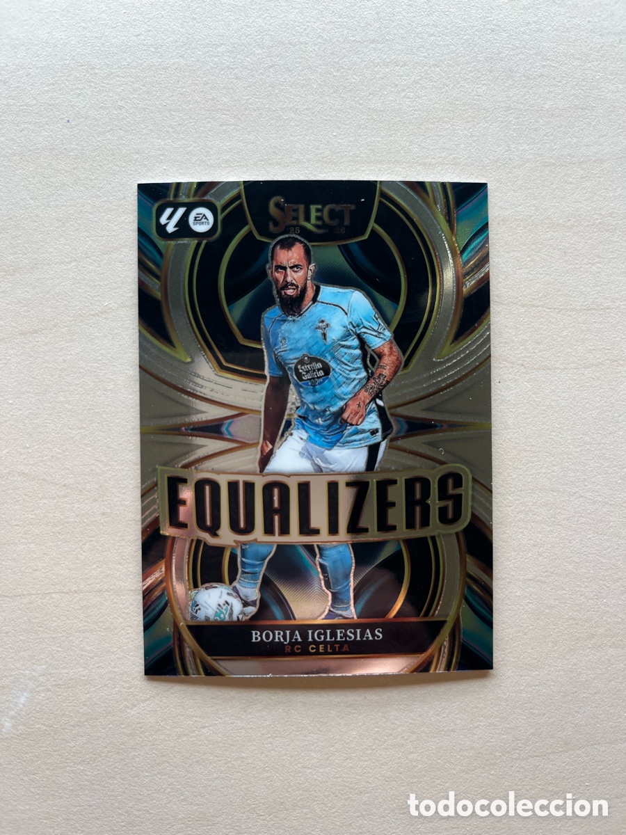 Cromos de f&uacute;tbol: Borja Iglesias Equalizers Select La Liga 2025-26 - Celta