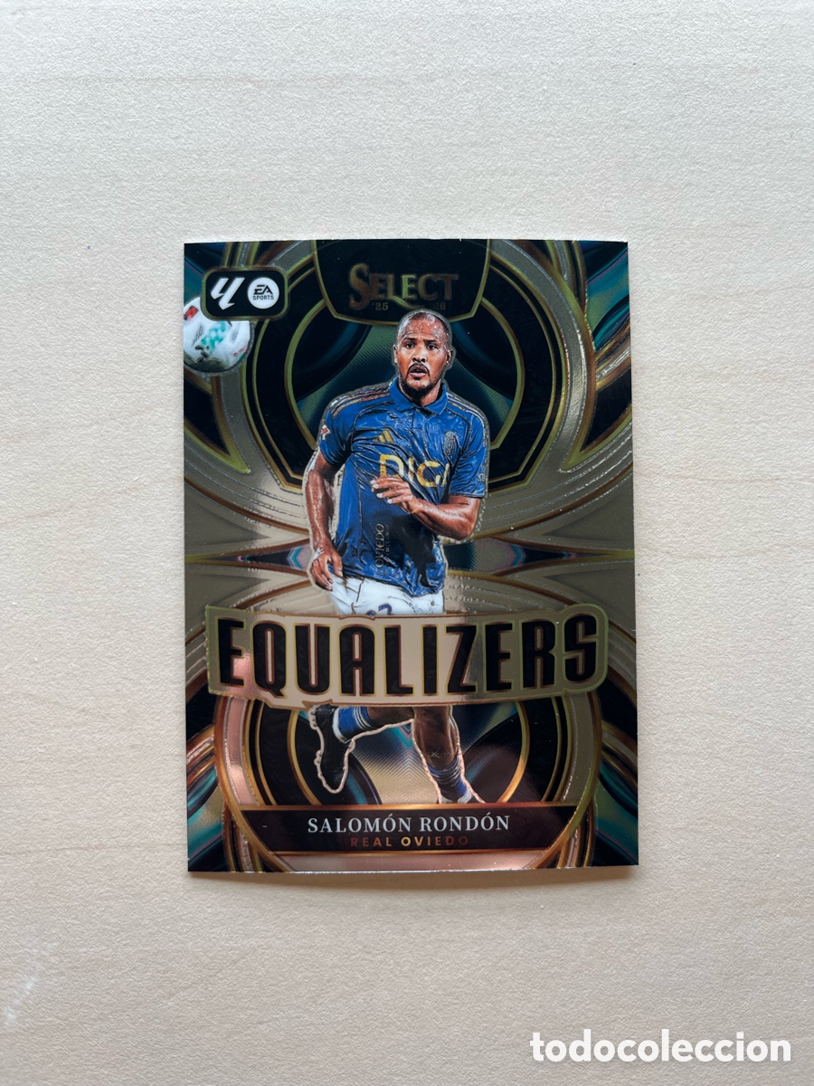 Cromos de f&uacute;tbol: Salom&oacute;n Rond&oacute;n Equalizers Select La Liga 2025-26 - Oviedo