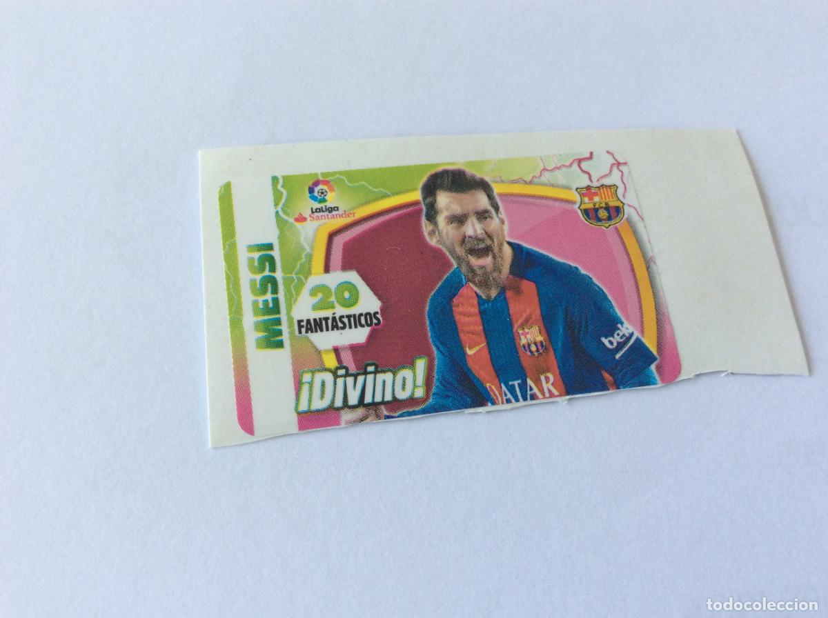 Cromos de f&uacute;tbol: 20 Fant&aacute;sticos Messi FC Barcelona Chicle Liga Este 2017 2018 17 18 Panini