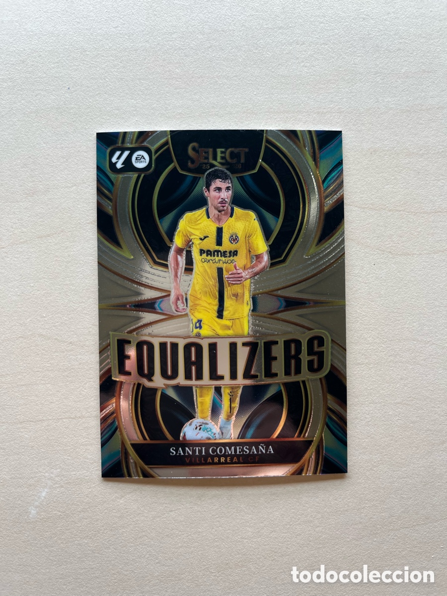 Cromos de f&uacute;tbol: Santi Comesa&ntilde;a Equalizers Select La Liga 2025-26 - Villarreal