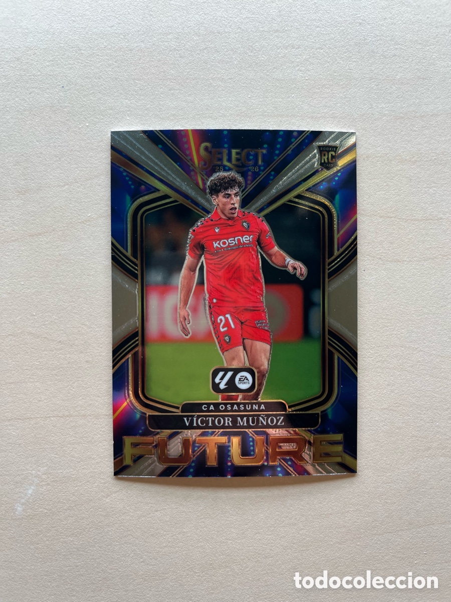 Cromos de f&uacute;tbol: V&iacute;ctor Mu&ntilde;oz Rookie Future Select La Liga 2025-26 - Osasuna