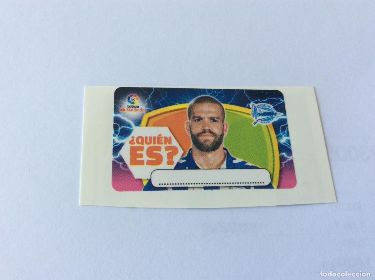Cromos de f&uacute;tbol: &iquest;Qui&eacute;n es? Laguardia Alav&eacute;s Chicle Liga Este 2017 2018 17 18 Panini