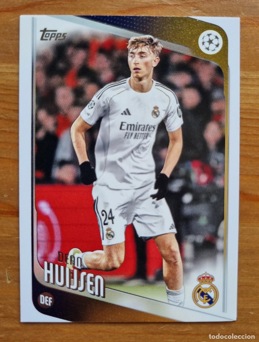Cromos de f&uacute;tbol: 39 Dean HUIJSEN (Real Madrid CF). Topps UEFA Clubs Competition Flagship 2025 2026 25 26