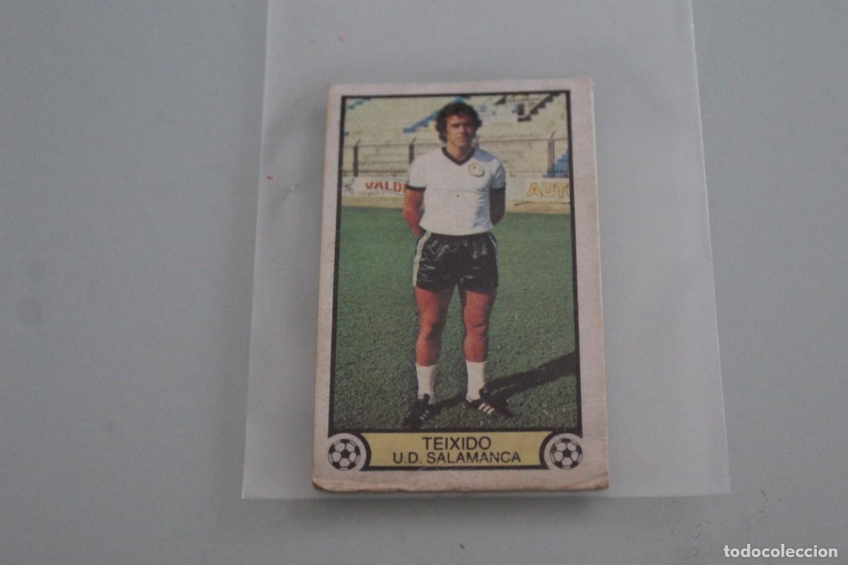 Cromos de f&uacute;tbol: ESTE 79 80 TEIXID&Oacute; FICHAJE N&ordm; 18 RECUPERADO DE &Aacute;LBUM