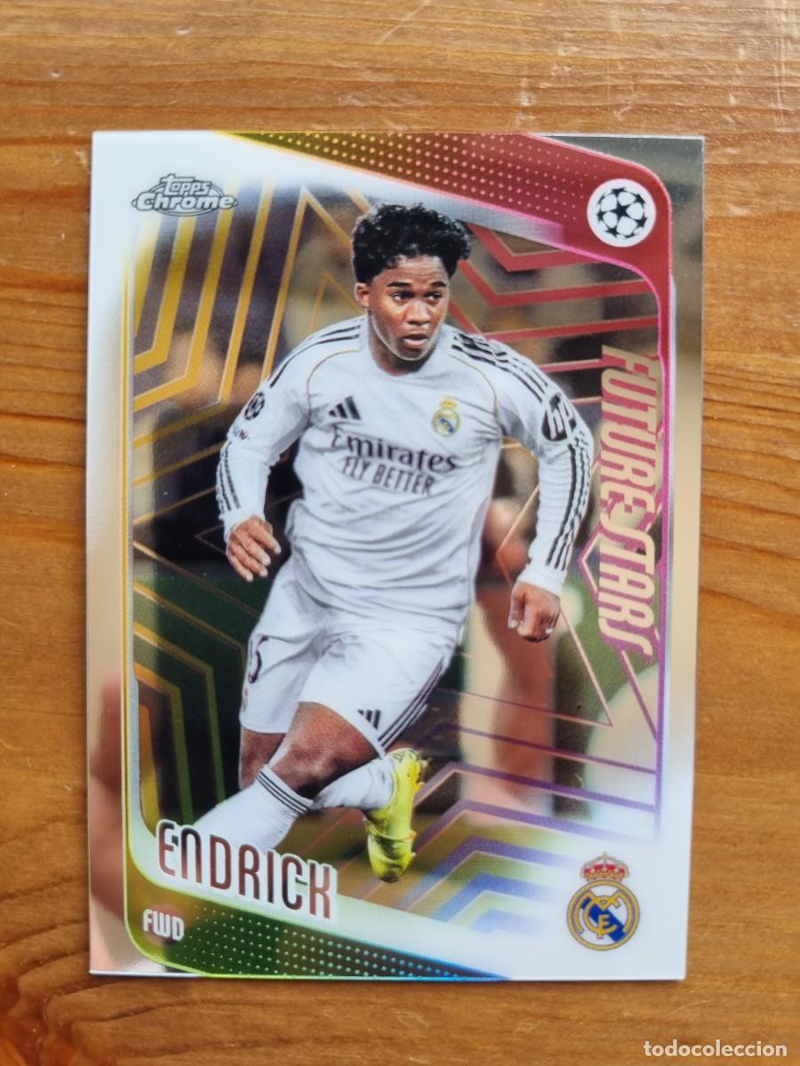 Cromos de f&uacute;tbol: 86 ENDRICK (Real Madrid CF) CHROME. Topps UEFA Clubs Competition Flagship 2025 2026 25 26