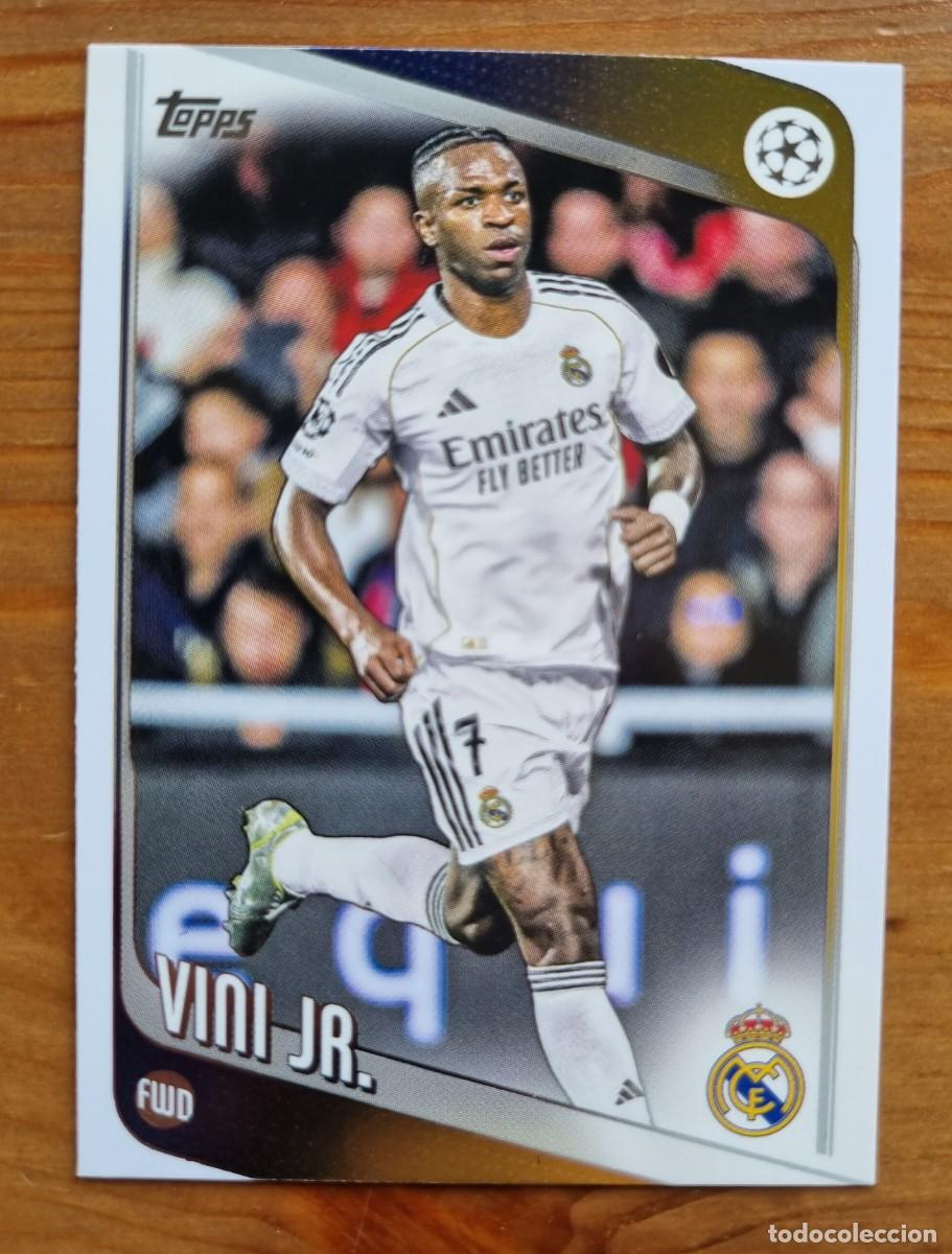 Cromos de f&uacute;tbol: 115 VINI JR. (Real Madrid CF). Topps UEFA Clubs Competition Flagship 2025 2026 25 26