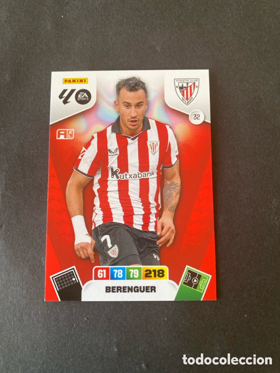Cromos de f&uacute;tbol: Cromo Adrenalyn 25/26 Athletic de Bilbao N* 32