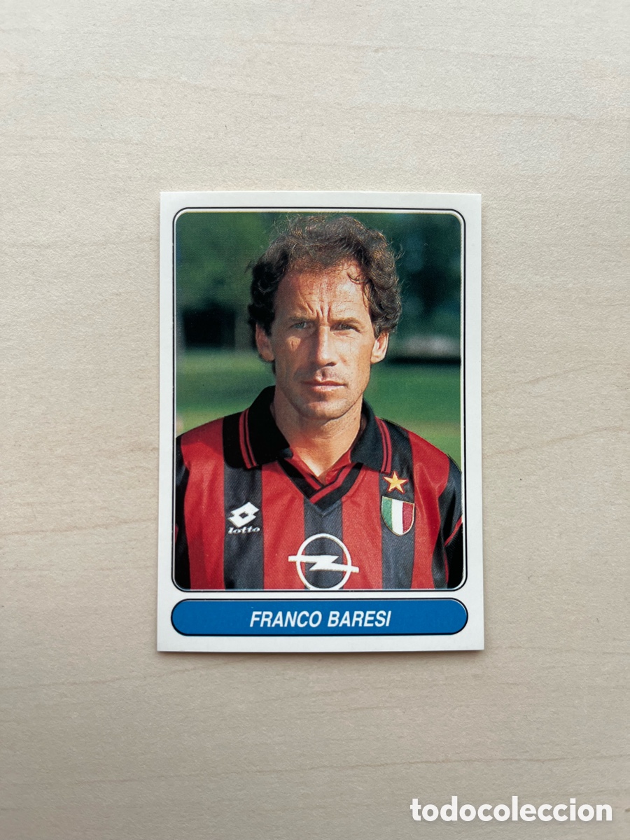 Cromos de f&uacute;tbol: Franco Baresi #22 Panini European Stars 1996-97 - AC Milan